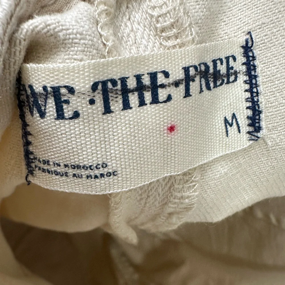 We The Free‎ - Free People High Roller Jumpsuit Overalls in cream